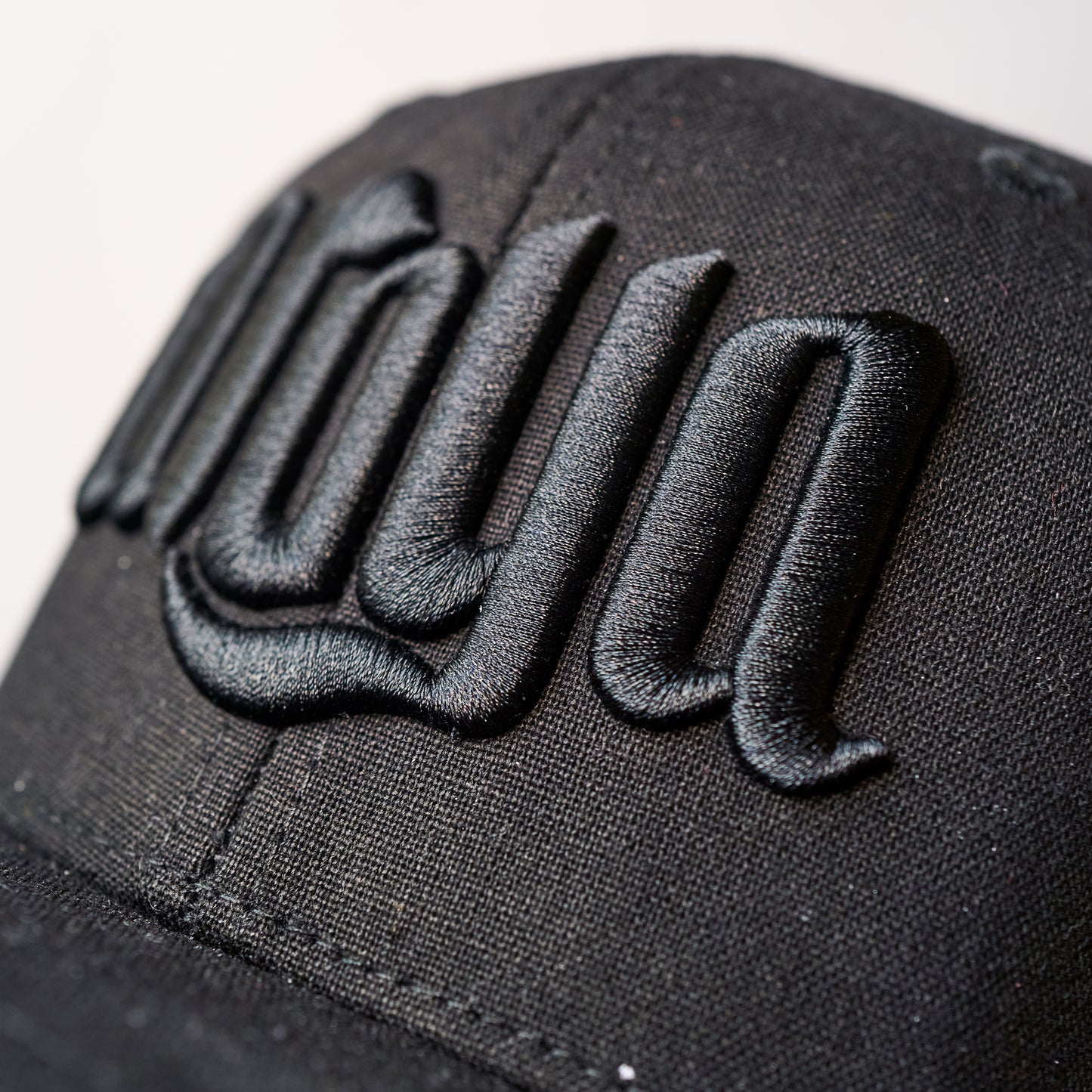 'Aroya Raised Letters' - Hemp 6 Panel Flatbill Snapback