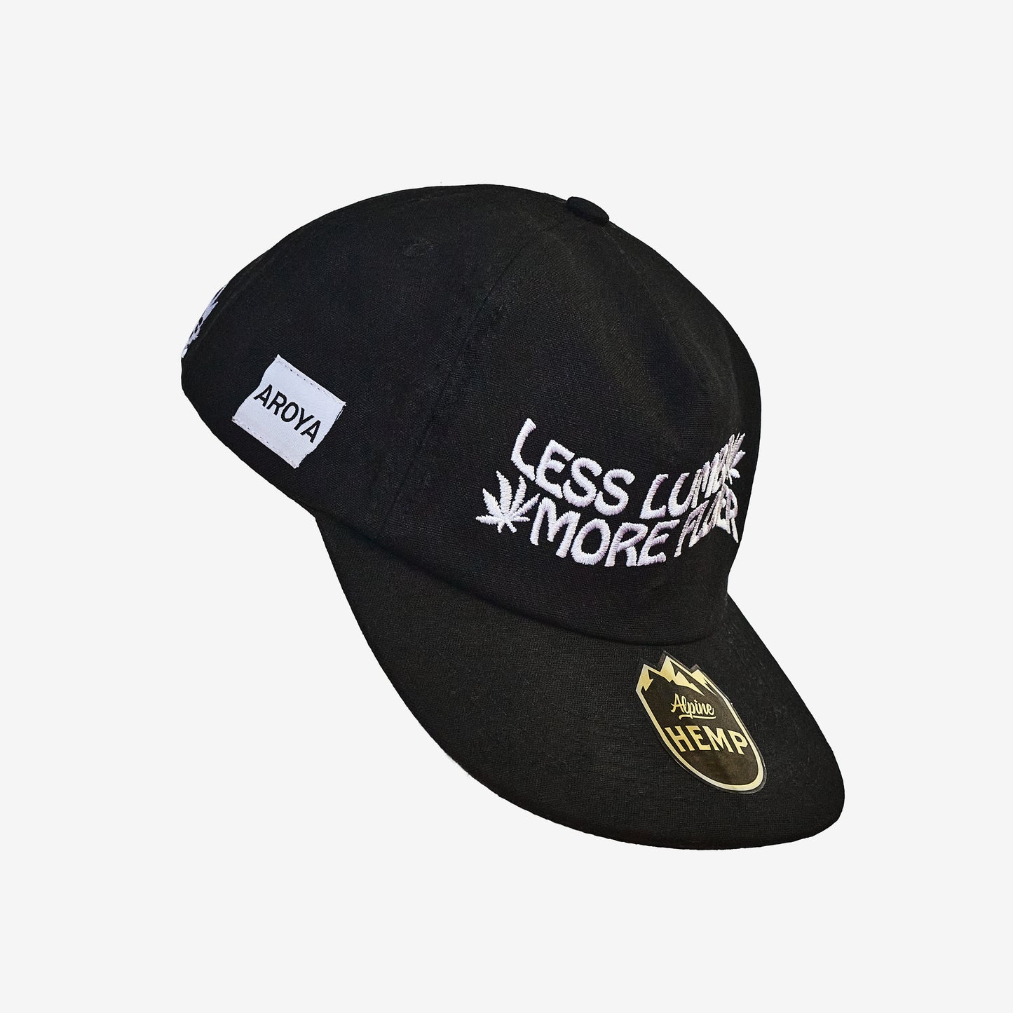 'Less Lumber More Flower' - Hemp 5 Panel Flatbill