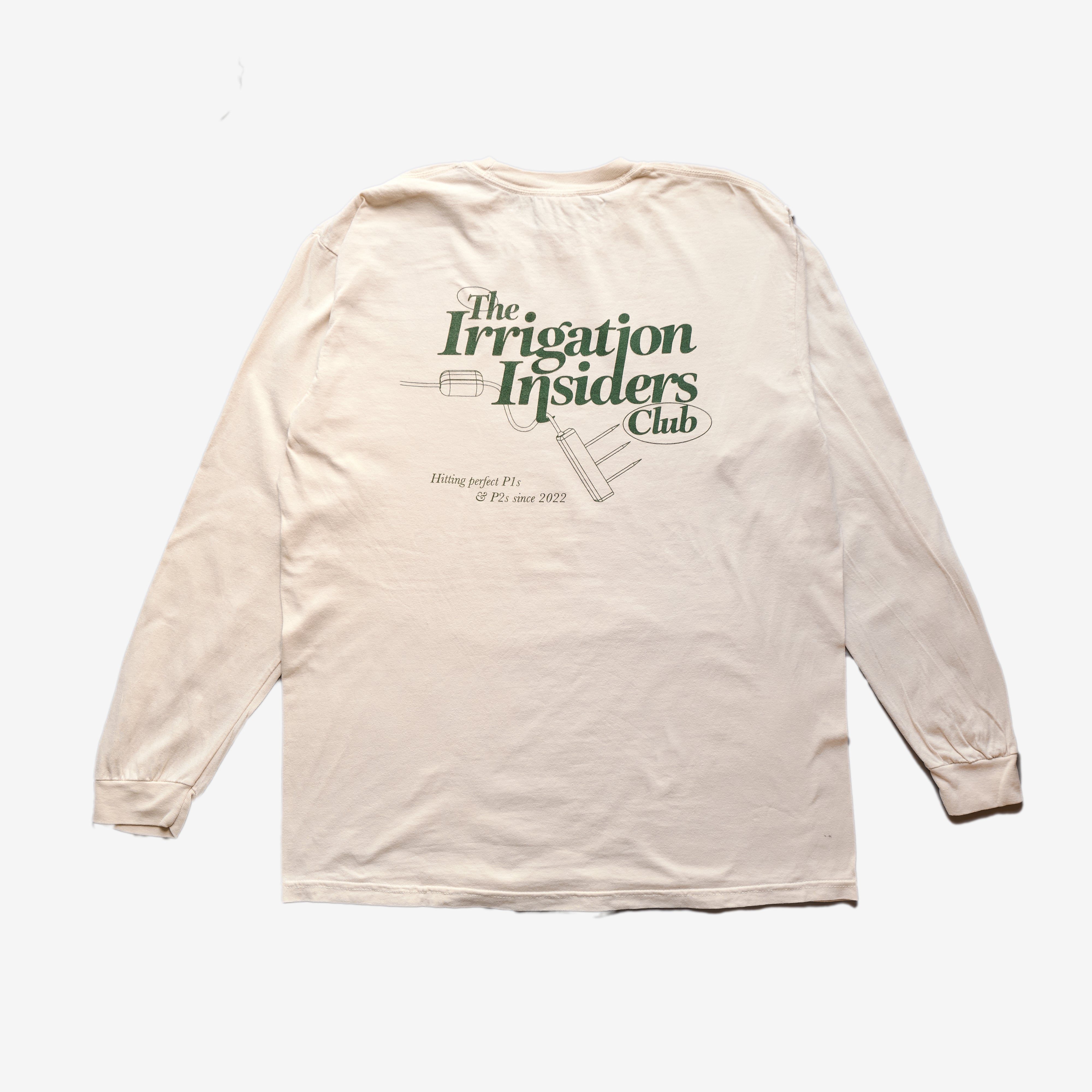 Irrigation Insider' - Long-sleeved Cotton Shirt – AROYA Swag